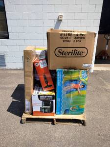 lot 249 image: Entire Pallet of Customer Returns Whirlpool, Nespresso, Furniture, H2O Go, Gourmet, Etc.