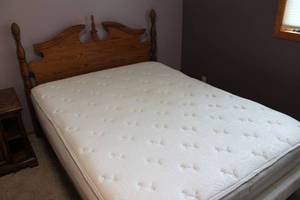lot 35 image: Full headboard and Frame