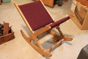 lot 103 image: Childrens Rocking Chair