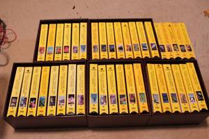 lot 107 image: Lot of 39 National Geographic Videotapes