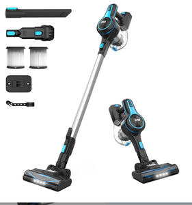 lot 324 image: INSE Cordless Vacuum Cleaner, 6 in 1 Powerful Suction Lightweight Stick Vacuum with 2200mAh Rechargeable Battery, up to 45min Runtime