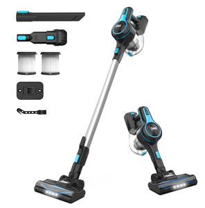 lot 328 image: INSE Cordless Vacuum Cleaner, 6 in 1 Powerful Suction Lightweight Stick Vacuum with 2200mAh Rechargeable Battery, up to 45min Runtime