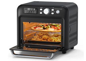 lot 330 image: Air Fryer Symdral 19 Quart Toaster Oven,15-in-1 Family-Sized Convection Oven with Child Lock