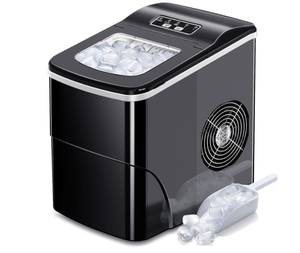 lot 343 image: AGLUCKY Ice Maker Countertop with Self-Cleaning