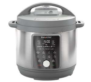 lot 344 image: Instant Pot Duo Plus 6-quart Multi-Use Pressure Cooker with Whisper-Quiet Steam Release