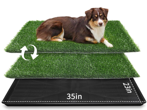 lot 119 image: LOOBANI Extra Large Grass Porch Potty Tray