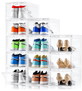 lot 133 image: 12PCS Clemate Upgraded X-Large Shoe Storage Box