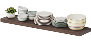 lot 151 image: Wallniture Ronda Walnut Floating Shelf