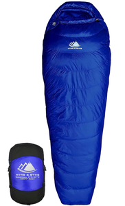 lot 310 image: Hyke & Byke Snowmass 0°F Cold Weather Mummy Hiking & Backpacking Sleeping Bag