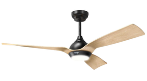 lot 413 image: Reiga DC Motor Smart Ceiling Fan with Dimmable Light Kit