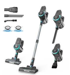 lot 428 image: INSE N370 Cordless Vacuum Cleaner, 6 in 1 Ultra-Lightweight Stick Vacuum