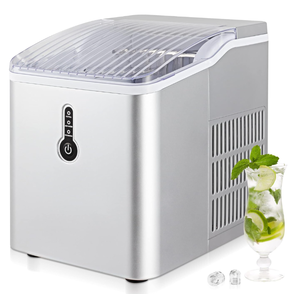 lot 432 image: Electactic Ice Maker Countertop, Efficient Easy Carry Ice Maker