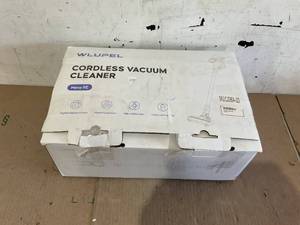 lot 322 image: WLUPEL Cordless Vacuum Cleaner 400W 45mins