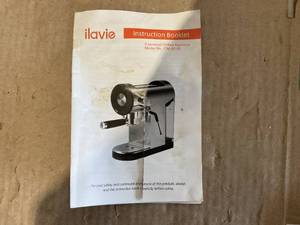 lot 323 image: ILAVIE K1 Espresso Machine