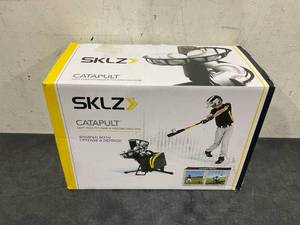 lot 214 image: SKLZ Catapult Soft Toss Baseball Pitching Machine for Batting and Fielding