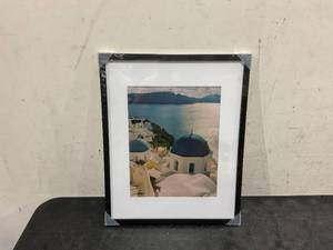 lot 236 image: 16x20 Black Picture Frame Oak Wood