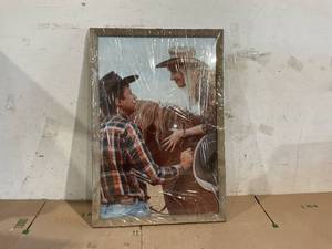 lot 105 image: Rustic Picture Display Frame