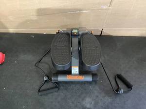 lot 405 image: Niceday Steppers for Exercise, Stair Stepper with Resistance Bands