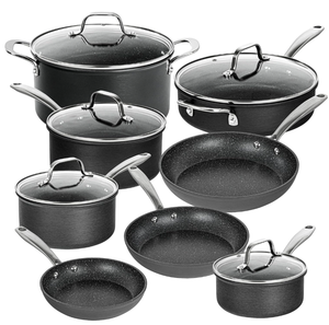 lot 16 image: 13PCS Granitestone Pots and Pans Set Non Stick Cookware Set