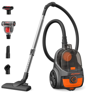 lot 24 image: Aspiron Upgraded Canister Vacuum Cleaner, 1200W Bagless Vacuum Cleaner