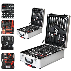 lot 65 image: 499PCS MaGiLL Tool Box Aluminum Trolley Case Complete Tool Set