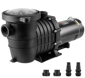 lot 67 image: VEVOR Above Ground Pool Pump, 2 HP, 110 GPM Max Flow Single Speed Swimming Pool Pump