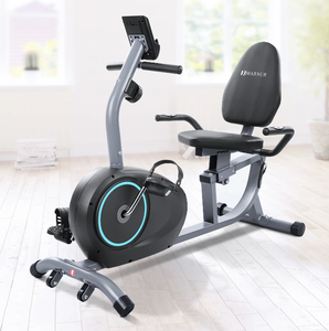 lot 75 image: MARNUR Recumbent Exercise Bike with 8 Levels Adjustable Resistance