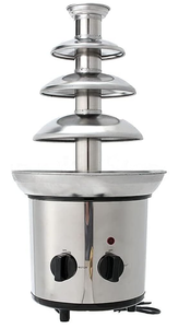 lot 177 image: Electric Chocolate Fondue Fountain Machine Stainless Steel 4-Pound Capacity for Chocolate Candy Butter Cheese