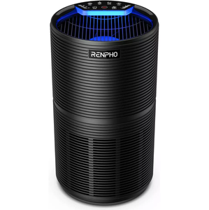 lot 493 image: RENPHO HEPA Air Purifier Large Room 600 Sq.ft H13 True HEPA Filter