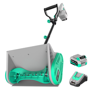 lot 93 image: Litheli Cordless Snow Shovel, 20V 12 Battery Powered Snow Thrower