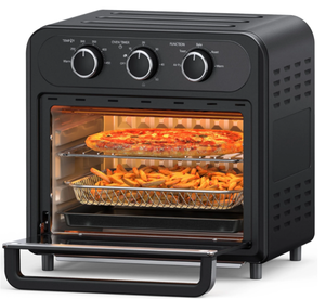 lot 257 image: TaoTronics Air Fryer, 1700W 14.8 Quart, 5 in 1 Toaster Oven Countertop