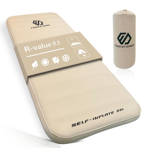 lot 259 image: Self Inflating Sleeping Pad, Extra Thick Memory Foam Camping Pad