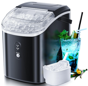 lot 583 image: Nugget Countertop Ice Maker with Soft Chewable Pellet Ice