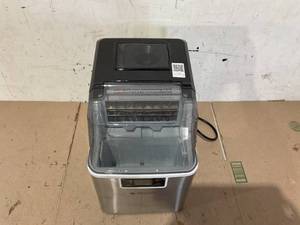lot 369 image: Ecozy Countertop Ice Makers, 45lbs Per Day, 24 Cubes Ready in 13 Mins