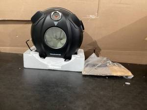 lot 465 image: PIEZANO Crispy Crust Pizza Oven by Granitestone  Electric Pizza Oven Indoor Portable
