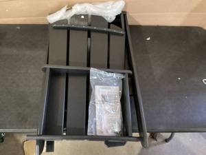 lot 591 image: KINGYES Folding Adirondack Chair, HDPE All-Weather Folding Adirondack Chairs