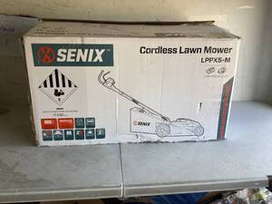 lot 549 image: SENIX Electric Lawn Mower