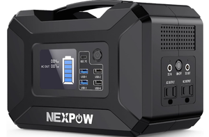 lot 39 image: NEXPOW Portable Power Station 300W(Peak 500W)