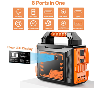 lot 85 image: Steelite Portable Power Station 300W
