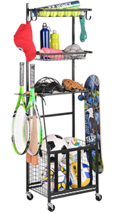 lot 162 image: PLKOW Sports Equipment Storage for Garage