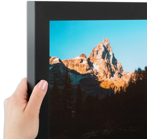 lot 284 image: ArtToFrames 24x36 Inch Black Picture Frame