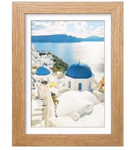 lot 298 image: Axeman 22x28 Picture Frame, Walnut