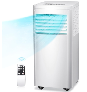 lot 395 image: R.W.FLAME 8,000 BTU Portable Air Conditioner with Remote Control