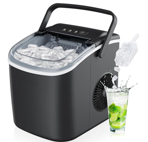 lot 499 image: Icevival Countertop Ice Maker with Handle