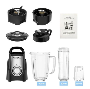 lot 529 image: VAVSEA 1000W Personal Blenders and Grinder Smoothie Blender for Shakes and Smoothies 3 IN1 Kitchen