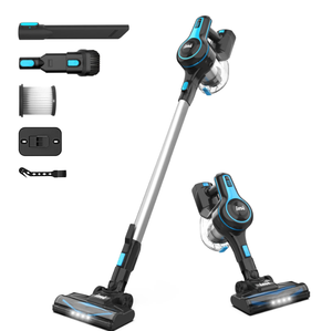 lot 541 image: INSE Cordless Stick Vacuum Cleaner, 20kPa Powerful Rechargeable Battery Vacuum