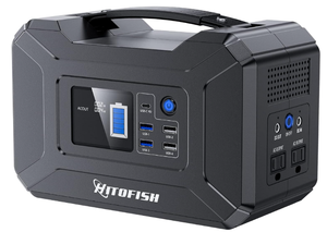 lot 288 image: Portable Power Station, 296Wh Outdoor Backup Lithium Battery Solar Powered Generator