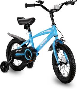 lot 567 image: Naipo 1214 1618 Kids Bike Girls and Boys Blue Bike