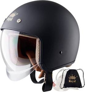 lot 568 image: Royal M139 Open Face Motorcycle Helmet