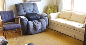 lot 30 image: Carex Uplift Premium Power Lifting Seat, Couch, MCM Chair, Recliner